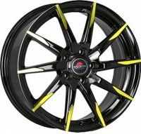 Литой диск Yokatta Model-32 7x18/5x105 D56.6 ET38 BK+Y