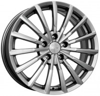 Литой диск КиК Акцент 5.5x14/4x100 D56.6 ЕТ39 Блэк платинум