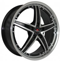 Литой диск Yokatta Model-55 7x18/5x114.3 D66.1 ET40 BKFPL