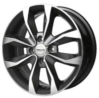 Литой диск Replica TY187 6.5x16/5x114/3 D60.1 ET45 Machined Black