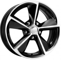 Литой диск КиК КС681 6.5x16/5x115 D70.2 ET41 Алмаз черный
