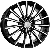 Литой диск КиК Акцент-оригинал 7x17/5x114.3 D67.1 ET47 Алмаз черный