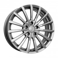 Литой диск КиК Акцент 7x17/5x108 D63.35 ЕТ55 Блэк платинум
