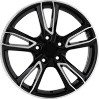 Литой диск Replica LegeArtis Concept MZ502 7x17/5x114.3 D67.1 ET50 BKF