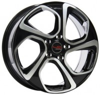 Литой диск Replica LegeArtis NS513 6.5x16/5x114.3 D66.1 ET40 BKF