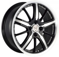 Литой диск NZ Wheels  SH663 7x17/5x112 ET43 D66.6 BKFPL