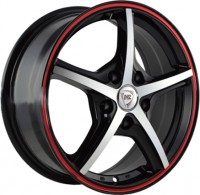 Литой диск NZ Wheels  SH667 7x17/5x114.3 ET50 D64.1 BKFRS