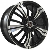 Литой диск NZ Wheels  SH649 7x17/5x110 ET39 D65.1 BKF