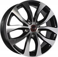 Литой диск Replica LegeArtis KI110 6.5x17/5x114.3 ET35 D67.1 BKF