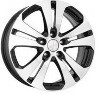 Литой диск КиК Kia Sportage KC625 6.5x17/5x114.3 D67.1 ET35 Алмаз черный
