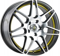 Литой диск Alcasta M38 7x17/5x114.3 D67.1 ET46 BKFPSI
