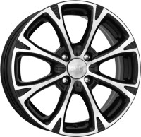 Литой диск КиК Блюз 6x15/4x100 D60.1 ET50 Алмаз черный