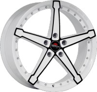 Литой диск Yokatta Model-10 7x18/5x114.3 D67.1 ET38 W+B