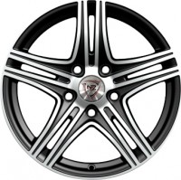 Литой диск NZ Wheels  F-6 7x16/5x114.3 D67.1 ET45 BKF