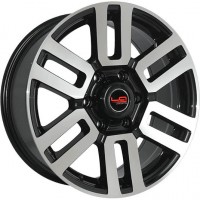 Литой диск Replica LegeArtis TY78 7.5x18/6x139.7 ET25 D106.1 BKF