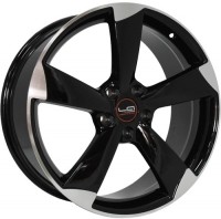 Литой диск Replica LegeArtis A56 8.5x19/5x112 D66.6 ET45 BKF