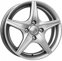 Литой диск КиК Мустанг-оригинал 5x14 4x100 D60.1 ET43 Блэк платинум