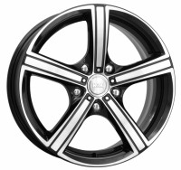 Литой диск КиК Спринт 6.5x16/5x114.3 D67.1 ET35 алмаз черный