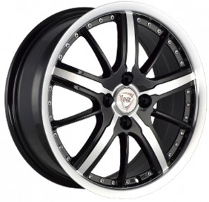 Литой диск NZ Wheels  SH663 7x17/5x108 ET32 D65.1 BKFPL