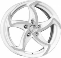 Литой диск КиК Ландау 6.5x15/5x112 D66.6 ET40 Алмаз вайт