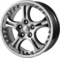 Литой диск Скад  Венера 6.5x16/5x114.3 ET38 D67.1 Престиж бриметалл