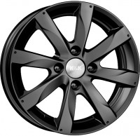 Литой диск КиК Джемини (КС617) 6x15/4x100 D54.1 ET48 Блэк платинум