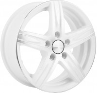 Литой диск КиК Андорра 6.5x16/5x114.3 D67.1 ET45 Алмаз вайт