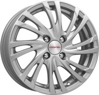 Литой диск КиК Мейола 6x15/4x98 D58.5 ET35  блэк платинум