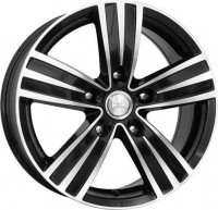 Литой диск КиК да Винчи 6.5x16/5x114 D67.1 ЕТ40 Алмаз черный