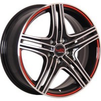 Литой диск Replica LegeArtis Concept-GM526 7.5x18/5x105 D56.6 ET40 BKFRS