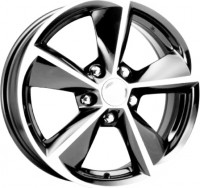 Литой диск КиК КС681 6.5x16/5x112 D57.1 ET46 Сильвер