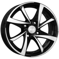 Литой диск КиК Игуана 7x17/5x114.3 D67.1 ЕТ35 Алмаз черный