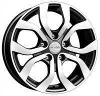 Литой диск КиК KC704 6.5x16/5x114.3 D66.1 ET50 Алмаз черный