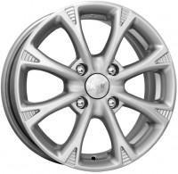 Литой диск КиК Блюз 6x15/4x114.3 D66.1 ET40 Блэк платинум