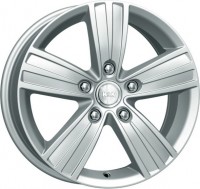 Литой диск КиК Да Винчи-оригинал 6.5x16/5x105 D56.6 ET39 Блэк платинум