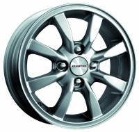 Литой диск КиК Авион-Дэу оригинал 5.5х14/4х100 D56.6 ЕТ49 Блэк платинум
