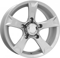 Литой диск КиК Триал 6.5x15/5x139.7 D98 ET30 Блэк платинум