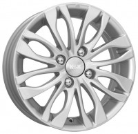 Литой диск КиК Канзаши 5.5x14/4x100 D67.1 ET38 Блэк платинум