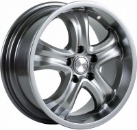 Литой диск Скад Вольф 7.5x17/5x114.3 D66.1 ET40 Сильвер