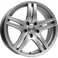Литой диск КиК Омаха 5.5x14/4x100 D67.1 ЕТ38 Блэк платинум