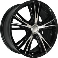 Литой диск LS Wheels BY701 6.5x15/5x110 D73.1 ET40 BKF
