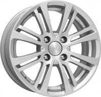 Литой диск КиК Беринг 5.5x14/4x100 D56.6 ET39 Блэк платинум