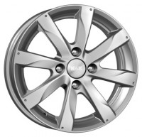 Литой диск КиК Джемини 5.5x14/4x100 D60.1 ET43 Блэк Платинум