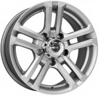 Литой диск КиК Палладика 7x16/5x139.7 D110.1 ET5 блэк платинум