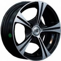 Литой диск NZ Wheels  1077 5.5x13/4x98 ET35 D58.6 BKF