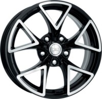 Литой диск КиК Сочи 6.5x16/5x108 D63.35 ЕТ52.5 Алмаз черный