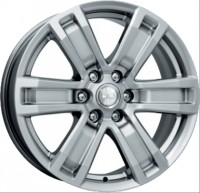 Литой диск КиК R7-Рольф 7.0x16/6x139.7 D108.1 ET30 Блэк платинум