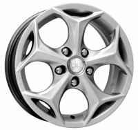 Литой диск КиК Кристалл 6.5x16/5x112 D66.6 ЕТ45 Блэк платинум