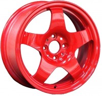 Кованый диск Slik L173S 6x14/4x98 D58.6 ET38 W Orange