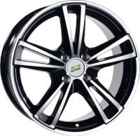 Литой диск N2O Y236 7x16/5x100 D73.1 ET40  BFP